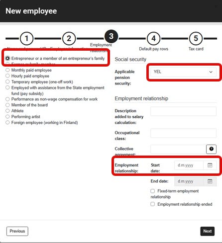 EN Easor App - Simple Salaries - Example, YEL