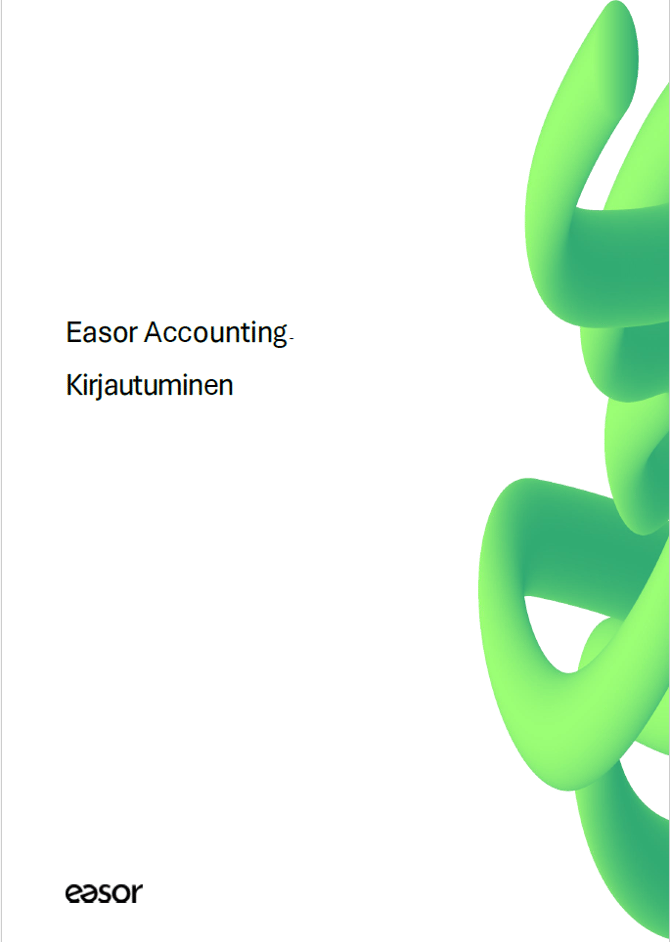 Easor Accounting - Kirjautuminen