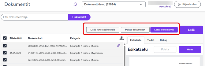 FI Dokumentit - Arkisto - Katseluoikeudet