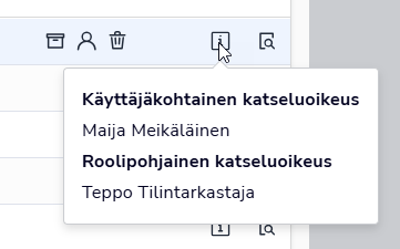 FI Dokumentit - Tuo arkistoon - Info