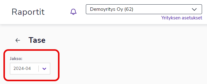 FI Raportit - Tase - Jakso 200524