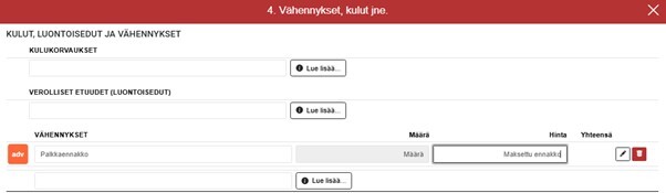 FI Simple Palkat - Palkkaennakko 4