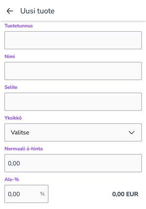 FI Tuotteet - Uusi tuote 1