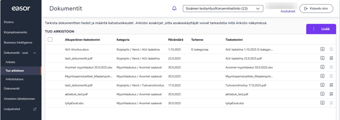 FI Dokumentit - Tuo arkistoon 21102025