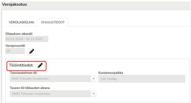 verojaksotus seurantakohteille