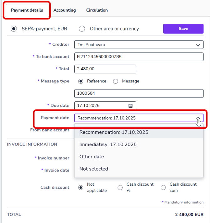 EN Payments_Payment details_Payment date