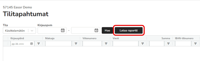 FI AR - Tapahtumat - Lataa raportti