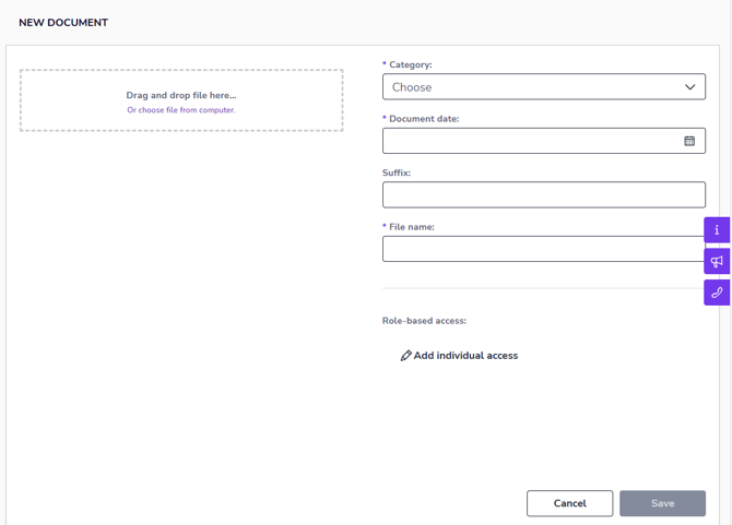 EN Documents - Archive - New document