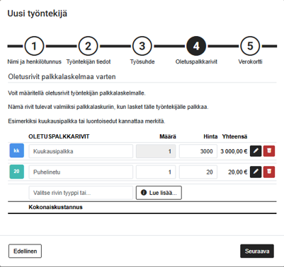 FI Pro Palkat Palkanlaskija - Työntekijät - Uusi työntekijä 4