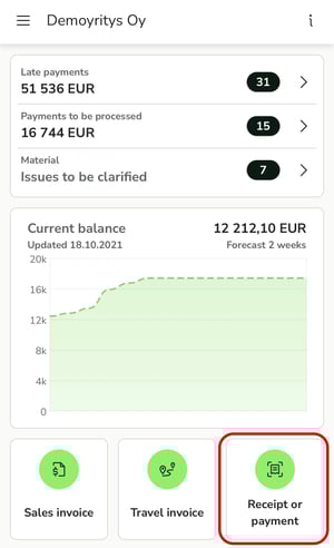 EN Easor App mobile - Receipt or payment-1