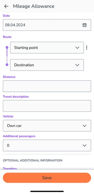 EN Mileage allowance Empty 090424