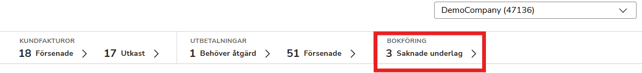 SV-SE-Easor App-Bokföringsunderlag-Saknade-underlag