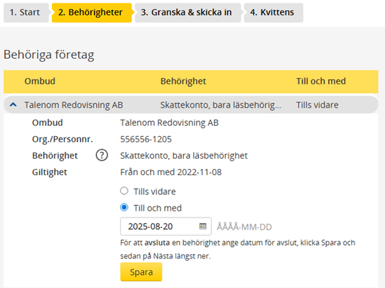 SV-SE-Easor App-Skatteverket-Slutdatum 25
