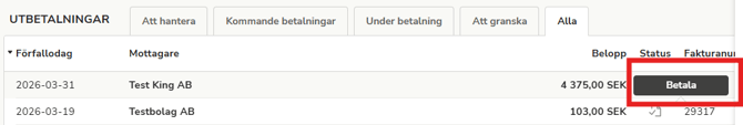 SV-SE-Easor App-Utbetalningar-Leverantörsfaktura-Alla-Betala