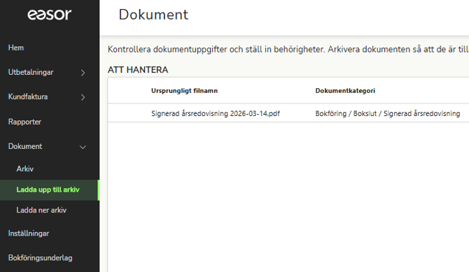 SV-SE-Partner-Periodavslut-Inledning Periodavslut-Arkivering av dokument