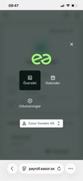 SV-SE-Partner-Easor payroll-Anställd-logga in i mobilen 2
