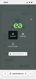 SV-SE-Partner-Easor payroll-Anställd-logga in i mobilen 2