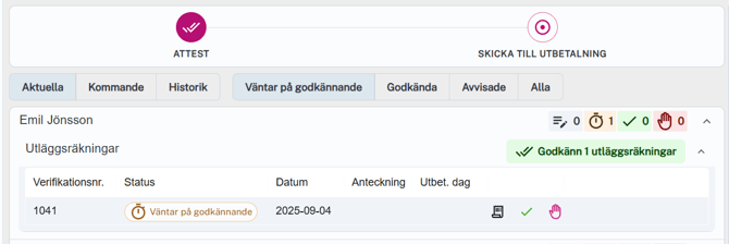 SV-SE-Partner-Easor Payroll-ChefAttestant-Attestera utlägg 2